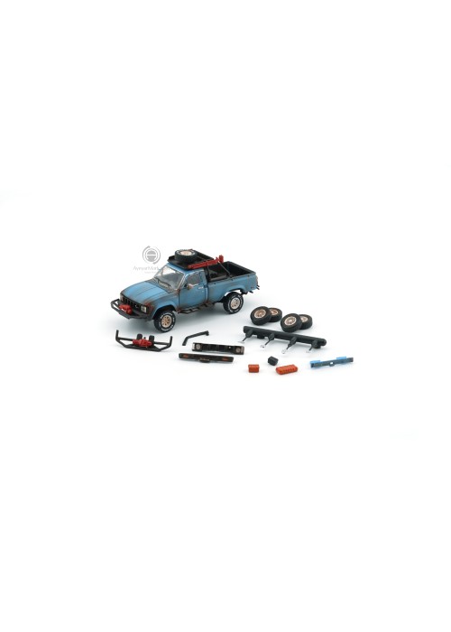 BM Creations Toyota 1980 Hilux N60, N70 -Matte Rusting (Blue)(RHD) 64B0360