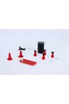 710012A G-Fans Tools Kit Models / Garage Lift Set (1:64) Diorama