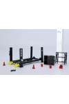 710012B G-Fans Tools Kit Models / Garage Lift Set (1:64) Diorama