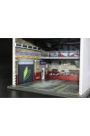 G-Fans (1:64) JDM Double - Storey Garage Diorama with LED (710018)
