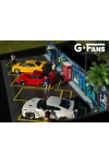 G-Fans (1:64) illuminated building scene model 1/64 beach building scene model (710027)