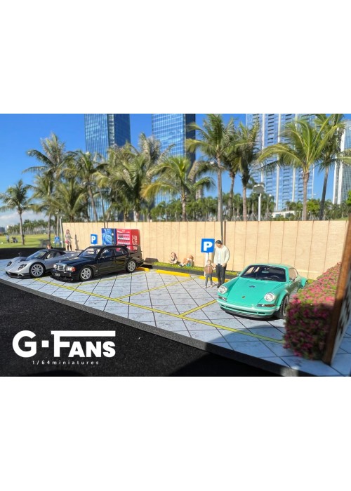 G-Fans (1:64) illuminated building scene model garden building  (710029)