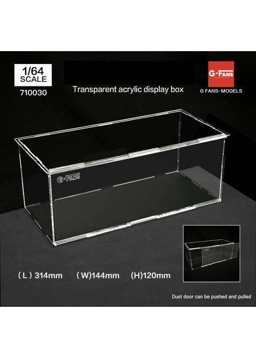 G-Fans (1:64) Transparent Acrylic Display Box (710030)
