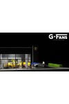 G-Fans (1:64) Lamborghini Dealership Building Diorama Model (710034)