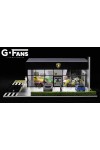 G-Fans (1:64) Lamborghini Dealership Building Diorama Model (710034)