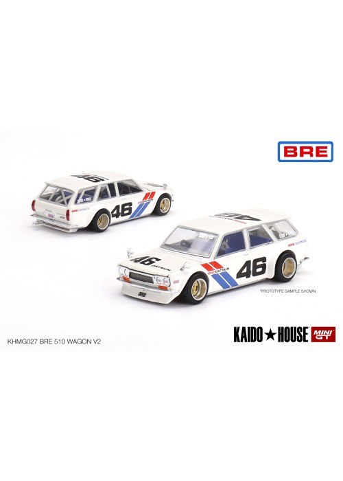 KHMG027 Kaido House + MINIGT Datsun KAIDO 510 Wagon BRE V2