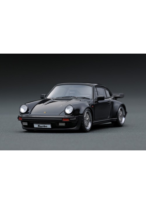 Iginition Model Porshe 911 (930) Turbo BBS Black IG0940