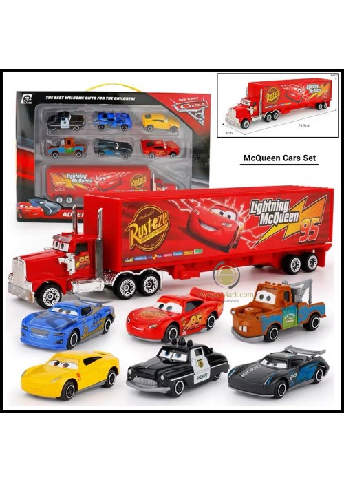 Mac Queen with Truck + 6cars