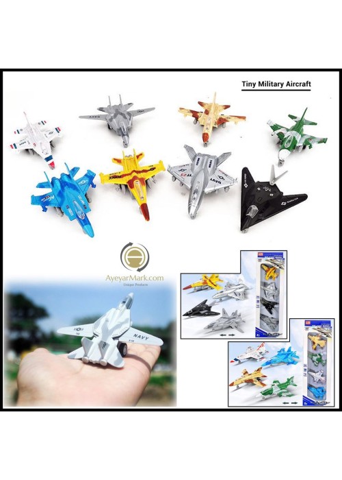 Diecast Metal Small Air Craft Set