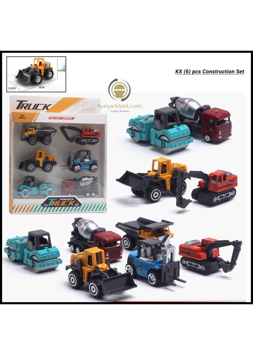 Diecast Metal 6pcs KX Construction Set