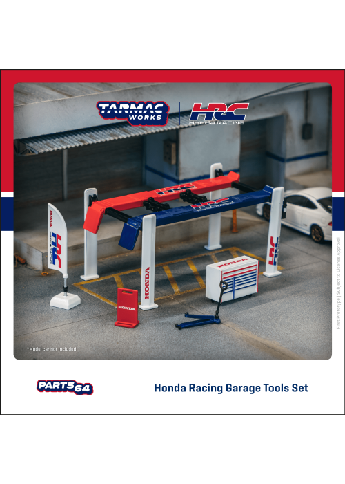 Tarmac Works 1:64 Garage tools set Honda Racing T64A-TL001-HRC  (Non-Discount Item)