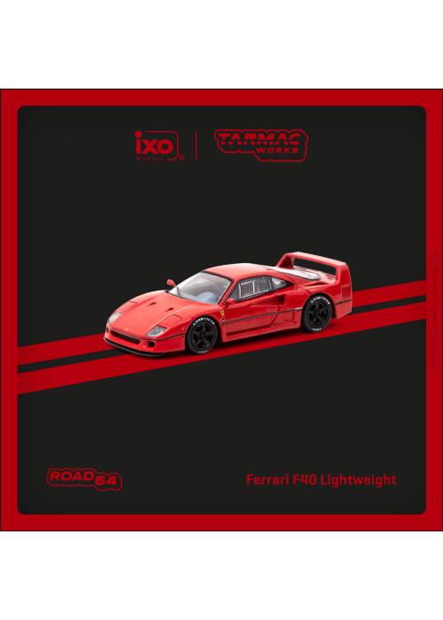 Tarmac Works 1:64 Ferrari F40 Lightweight Red T64R-076-RE (Non-Discount Item)
