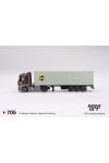 MINI GT (1:64) Mercedes-Benz Actros w/ 40 Ft Container MGT00705-L (NON-DISCOUNT ITEM)