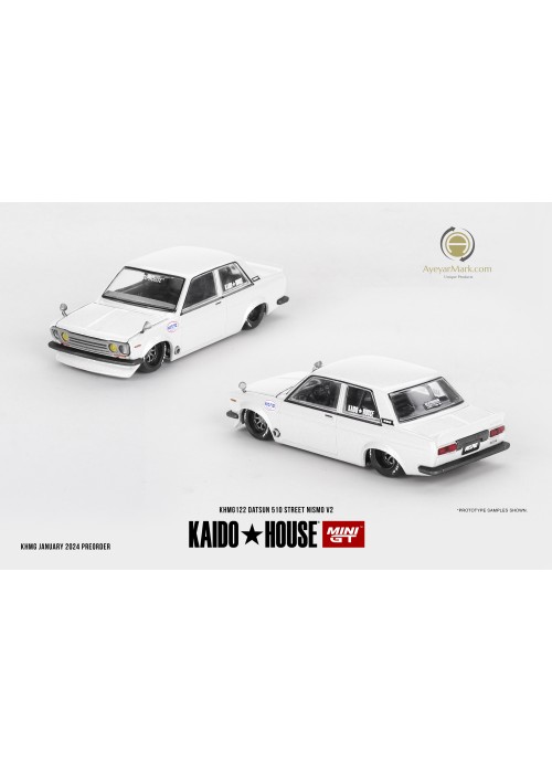 Kaido House + MINIGT Datsun 510 Street Nismo V2 KHMG122 (NON-DISCOUNT ITEM)