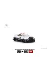 Kaido House+MINI GT Nissan Skyline GT-R R34 Kaido Works (V2 Aero) Police KHMG120 (NON-DISCOUNT ITEM)