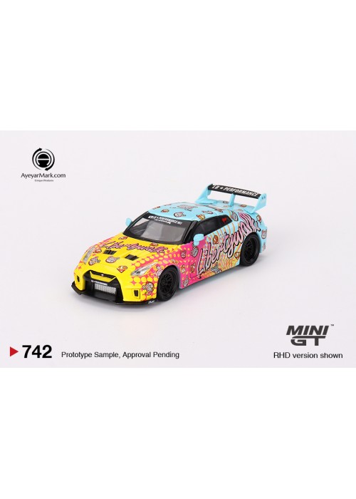MINIGT 1:64 LB-Silhouette WORKS GT NISSAN 35GT-RR Ver.1 LBWK KUMA MGT00742-CH (NON-DISCOUNT ITEM)