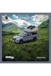 Tarmac Works 1:64 Toyota Hilux Grey With camping tent T64R-041-CAMP (NON-DISCOUNT ITEM)