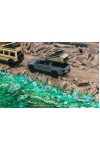 Tarmac Works 1:64 Toyota Hilux Grey With camping tent T64R-041-CAMP (NON-DISCOUNT ITEM)
