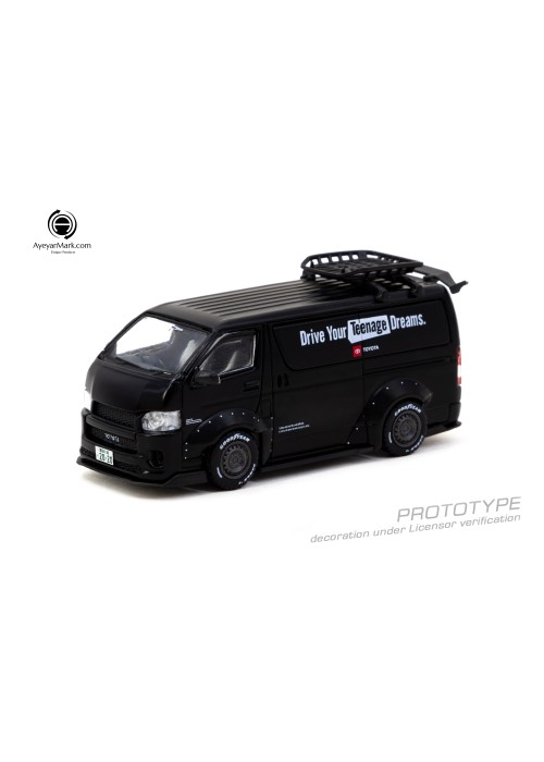 Tarmac Works 1:64 Toyota Hiace Widebody With roof rack T64-038-TO (NON-DISCOUNT ITEM)