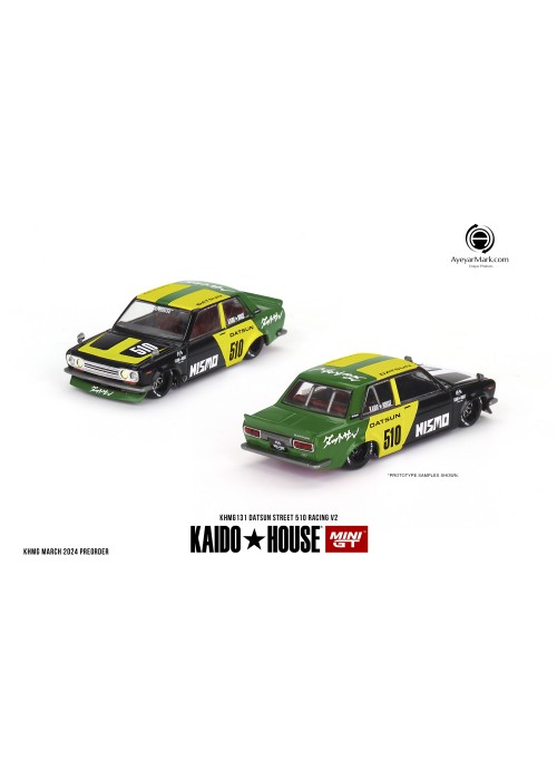 Kaido House + MINIGT Datsun Street 510 Racing V2 KHMG131 (NON-DISCOUNT ITEM)