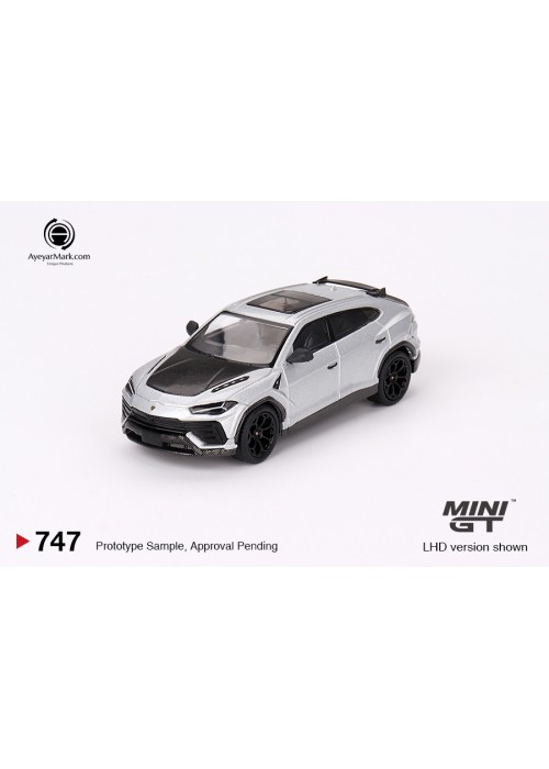 MINIGT 1:64 Lamborghini Urus Performante Grigio Nimbus MGT00747-CH (NON-DISCOUNT ITEM)