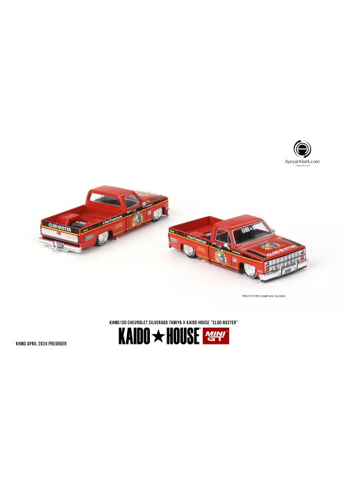 Kaido House+MINIGT Chevrolet Silverado TAMIYA x KAIDO HOUSE KHMG130 (NON-DISCOUNT ITEM)