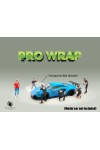 American Diorama 1:64 Figure - Pro-wrap (Diecast Metal) AD-2413 (NON-DISCOUNT ITEM)
