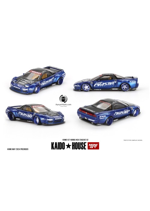 Kaido House + MINIGT Honda NSX Evasive V2 KHMG137 (NON-DISCOUNT ITEM)