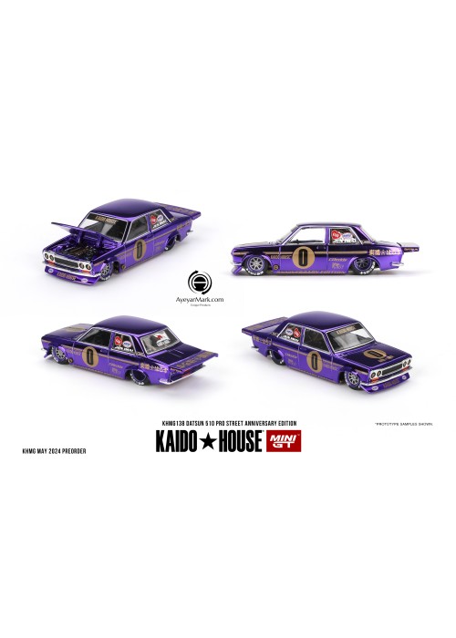 Kaido House + MINIGT Datsun 510 Pro Street Anniversary Edition KHMG138 (NON-DISCOUNT ITEM)