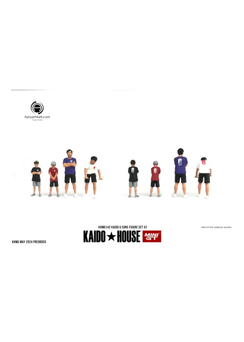 Kaido House + MINIGT KaidoHouse 1/64 Figurine: Kaido & Sons V2 KHMG142 (NON-DISCOUNT ITEM)