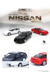 INNO 1:64 NISSAN 180SX Black IN64-180SX-BLA