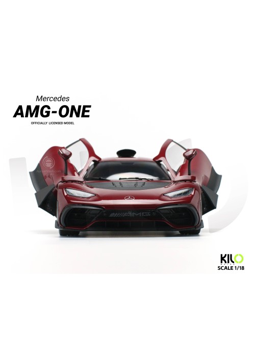Kiloworks 1:18 Mercedes AMG ONE Diecast Metal (3 doors open)  KLW000000 (NON-DISCOUNT ITEM)