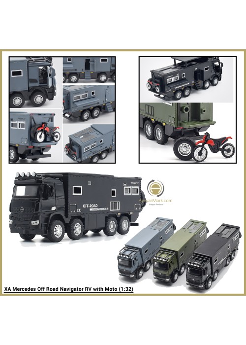 XA Mercedes Off Road Navigator RV with Moto (1:32)