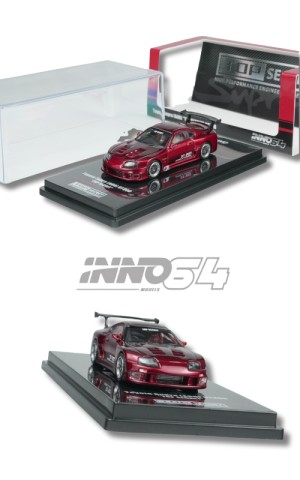 NNO64 Toyota Supra A80 Top Secret Red IN64-A80TS-RED (1:64) Diecast Model Car Collectible NNO64 Toyota Supra A80 Top Secret Red IN64-A80TS-RED (1:64) Diecast Model Car Collectible