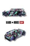 Kaido House x MINI GT Datsun KAIDO 510 Wagon HKS V1 (1:64) – KHMG144