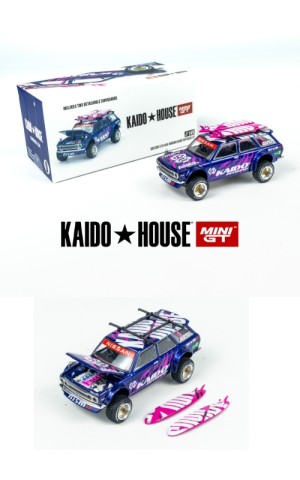 Kaido House x MINI GT Datsun 510 4x4 Wagon Kaido Offroad V2 KHMG149 (1:64) Kaido House x MINI GT Datsun 510 4x4 Wagon Kaido Offroad V2 KHMG149 (1:64)