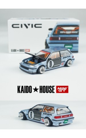 Kaido House x MINI GT Honda Civic EF Kaido Roulette V1 KHMG179-CH (1:64) Diecast Model Car Collectible Kaido House x MINI GT Honda Civic EF Kaido Roulette V1 KHMG179-CH (1:64) Diecast Model Car Collectible