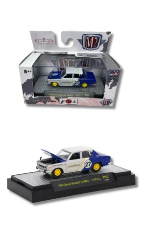 M2 Machines 1969 Datsun Bluebird 1600SSS Goodyear Racing JPN02 17-95 (1:64) Diecast Model Car Collectible M2 Machines 1969 Datsun Bluebird 1600SSS Goodyear Racing JPN02 17-95 (1:64) Diecast Model Car Collectible