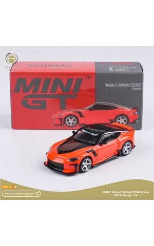 MINI GT Nissan Z VeilSide FFZ400 Orange MGT00989-CH (1:64) Diecast Model Car Collectible MINI GT Nissan Z VeilSide FFZ400 Orange MGT00989-CH (1:64) Diecast Model Car Collectible