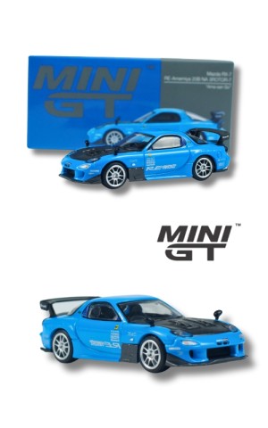 MINI GT Mazda RX-7 RE-Amemiya 20B NA 3ROTOR-7 “Ama-san Go” MGT01046-CH (1:64) MINI GT Mazda RX-7 RE-Amemiya 20B NA 3ROTOR-7 “Ama-san Go” MGT01046-CH (1:64)