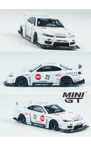 MINI GT Nissan LB-Super Silhouette S15 Silvia Athlete MGT01054-CH (1:64) Diecast Model Car Collectible MINI GT Nissan LB-Super Silhouette S15 Silvia Athlete MGT01054-CH (1:64) Diecast Model Car Collectible