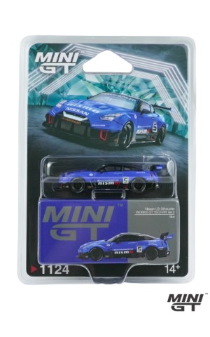 MINI GT LB-Silhouette Works GT Nissan 35GT-RR Ver.2 Blue MGT01124-BL (1:64) Blister Packaging Version Diecast Model Car Collectible MINI GT LB-Silhouette Works GT Nissan 35GT-RR Ver.2 Blue MGT01124-BL (1:64) Blister Packaging Version Diecast Model Car Collectible