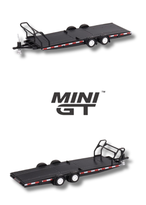 MINI GT Car Hauler Trailer Type B Black MGTAC19 (1:64)