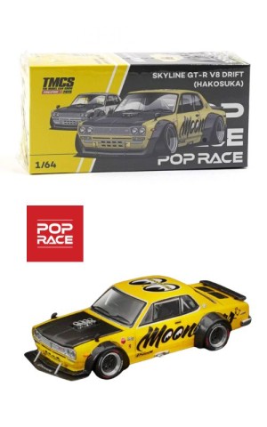 Pop Race Skyline GT-R V8 Drift Hakosuka Mooneyes TMCS Singapore 2025 (1:64) Diecast Model Car Collectible Pop Race Skyline GT-R V8 Drift Hakosuka Mooneyes TMCS Singapore 2025 (1:64) Diecast Model Car Collectible