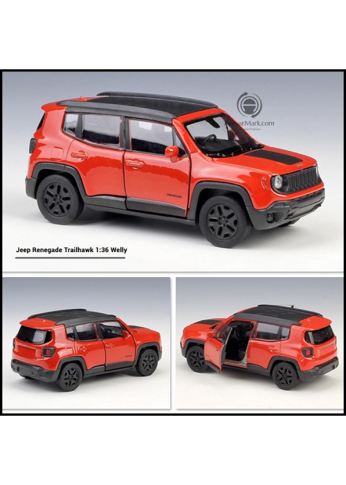 2016 Jeep Renegade Trailhawk 1:36 Welly