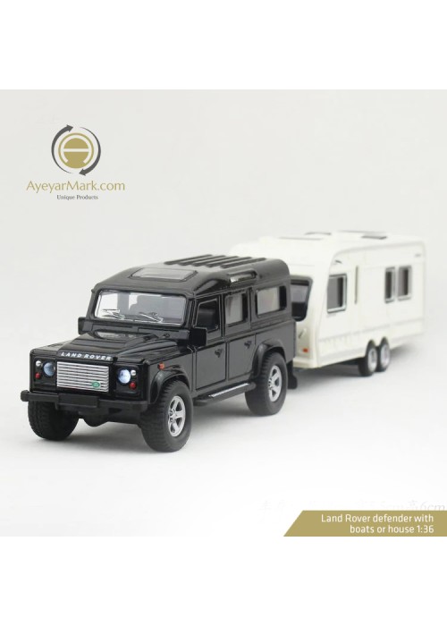 Land Rover Defender with Trailer (1:36)