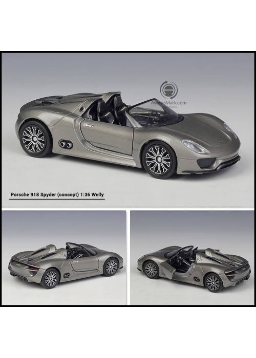 Porsche 918 Spyder (concept) 1:36 Welly