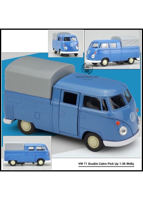 VW T1 Double Cabin Pick Up (1:36)