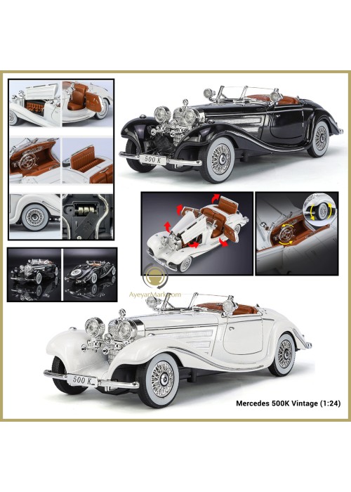 Mercedes 500K Vintage (1:24)