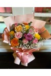 ရောင်စုံပန်းစည်း Assorted Mixed Fresh Flower FFB114